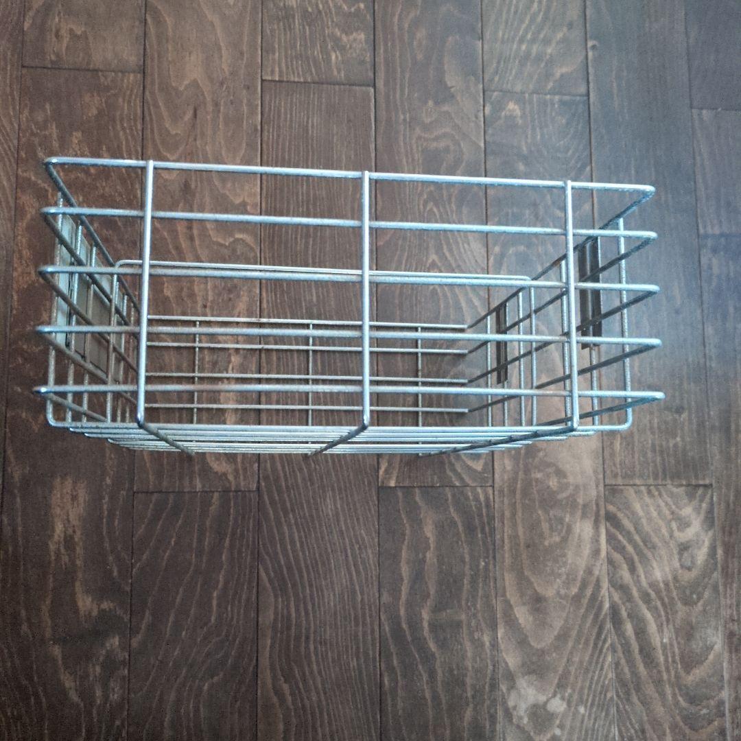非売品 EDWIN ワイヤーバスケット スチール