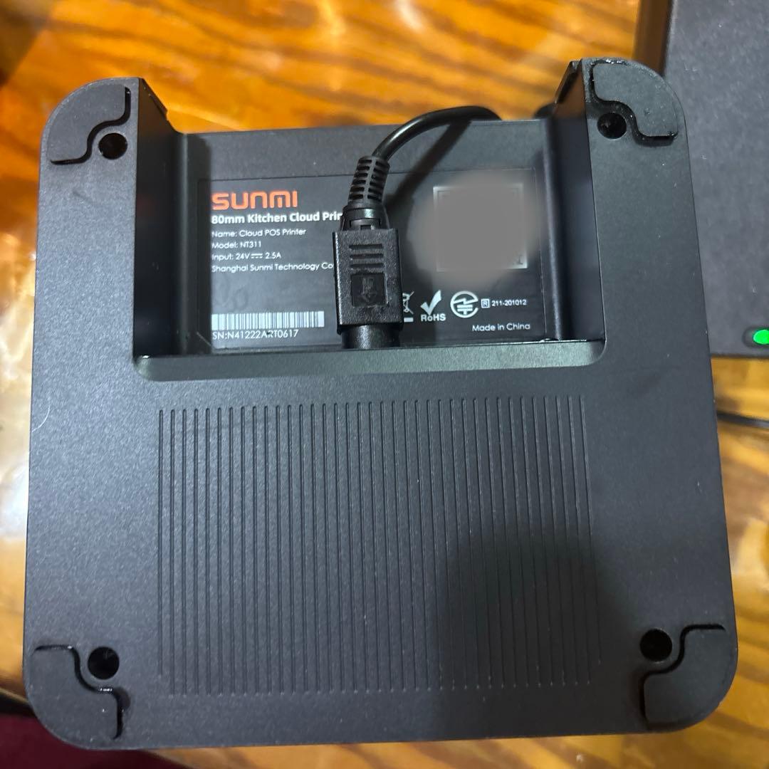 funfo SUNMI 80mm クラウドキッチンプリンター NT311