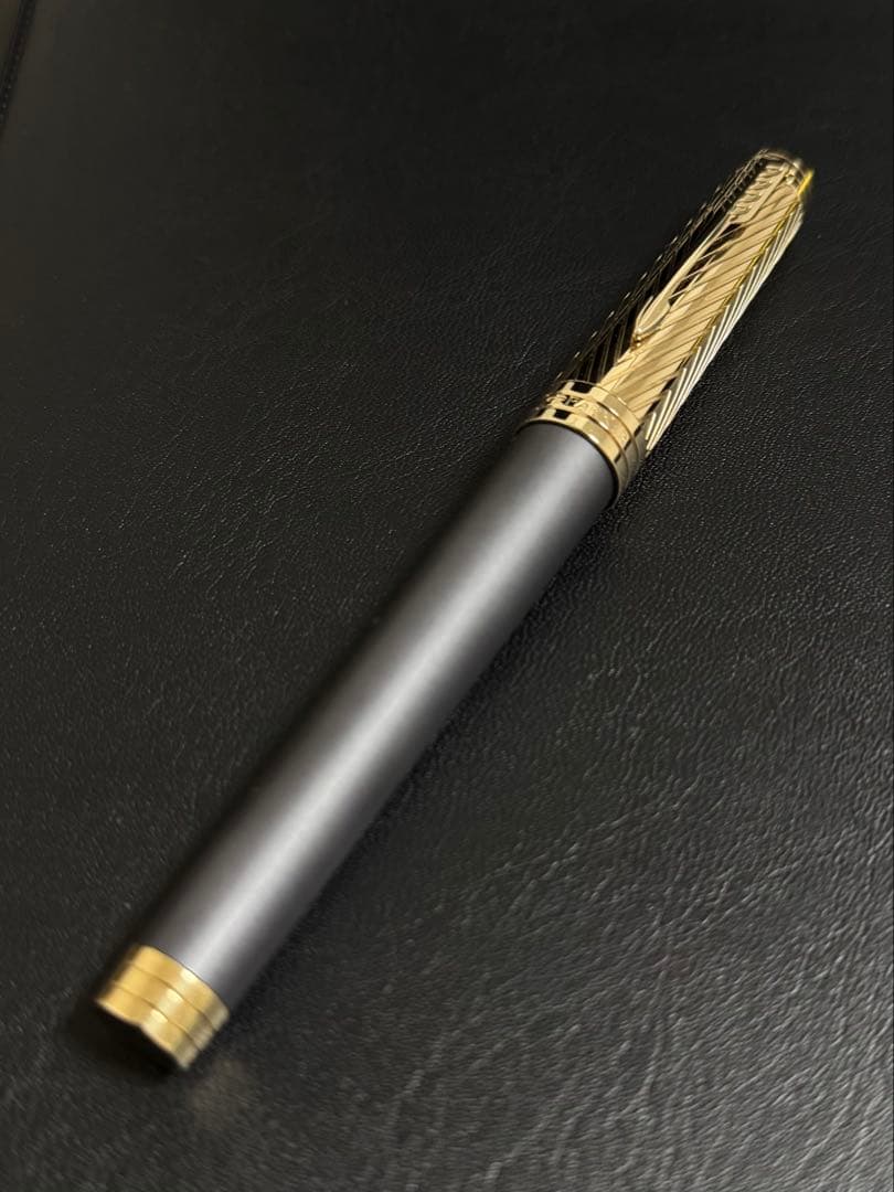 PARKER パーカー 万年筆 プリミエ ストームグレイGT F(細字) 文房具