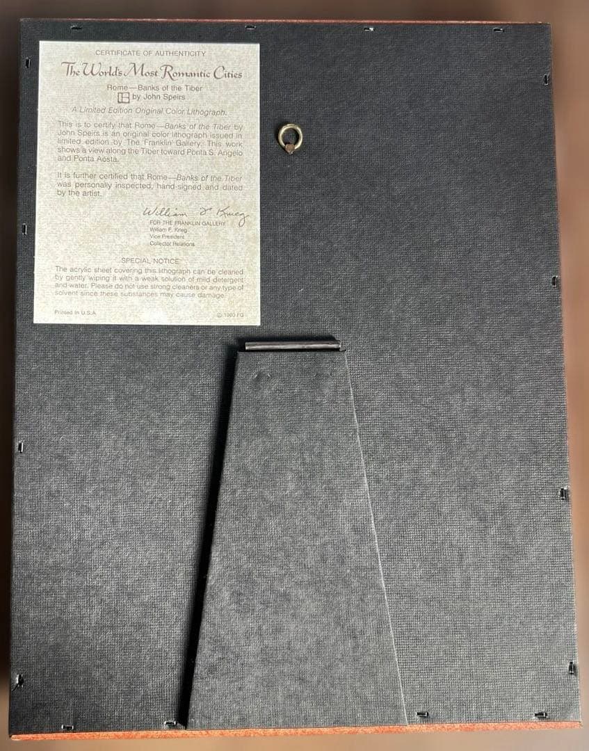 John Speirs ジョン・スピアーズ リトグラフ8枚セット