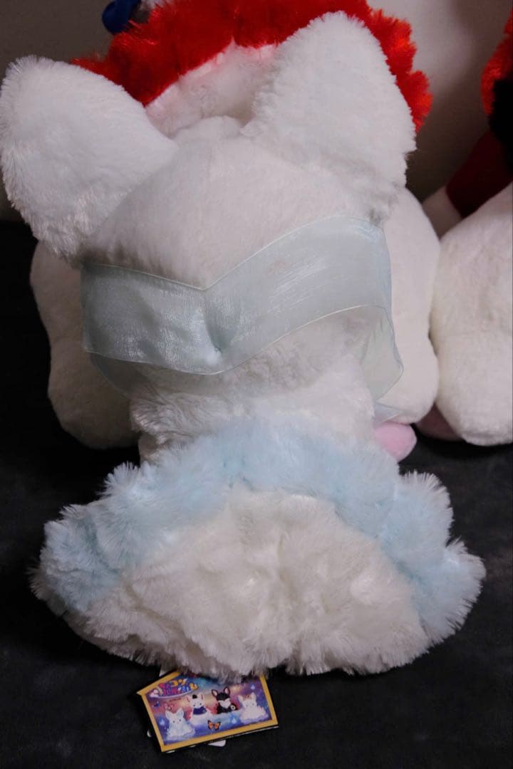 【タグ付き】ちょコンと九尾さま BIGぬいぐるみ 4匹セット 狐 アミ