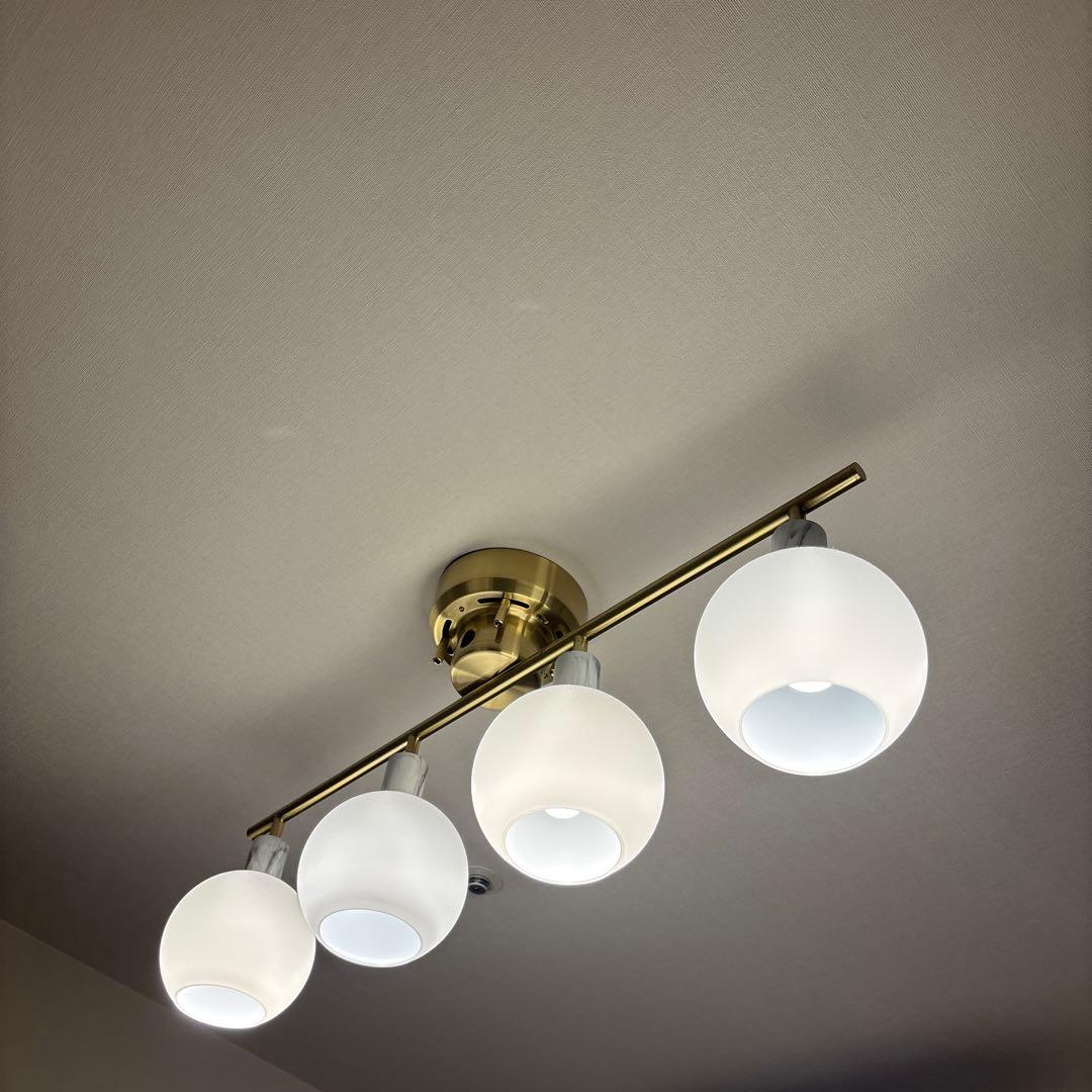 Francfrancフランフラン マーブルヴェール シーリングランプ※電球なし