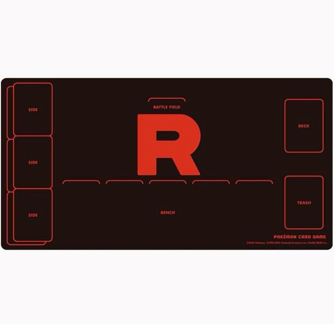 ロケット団 ラバープレイマット ポケモンカードゲーム