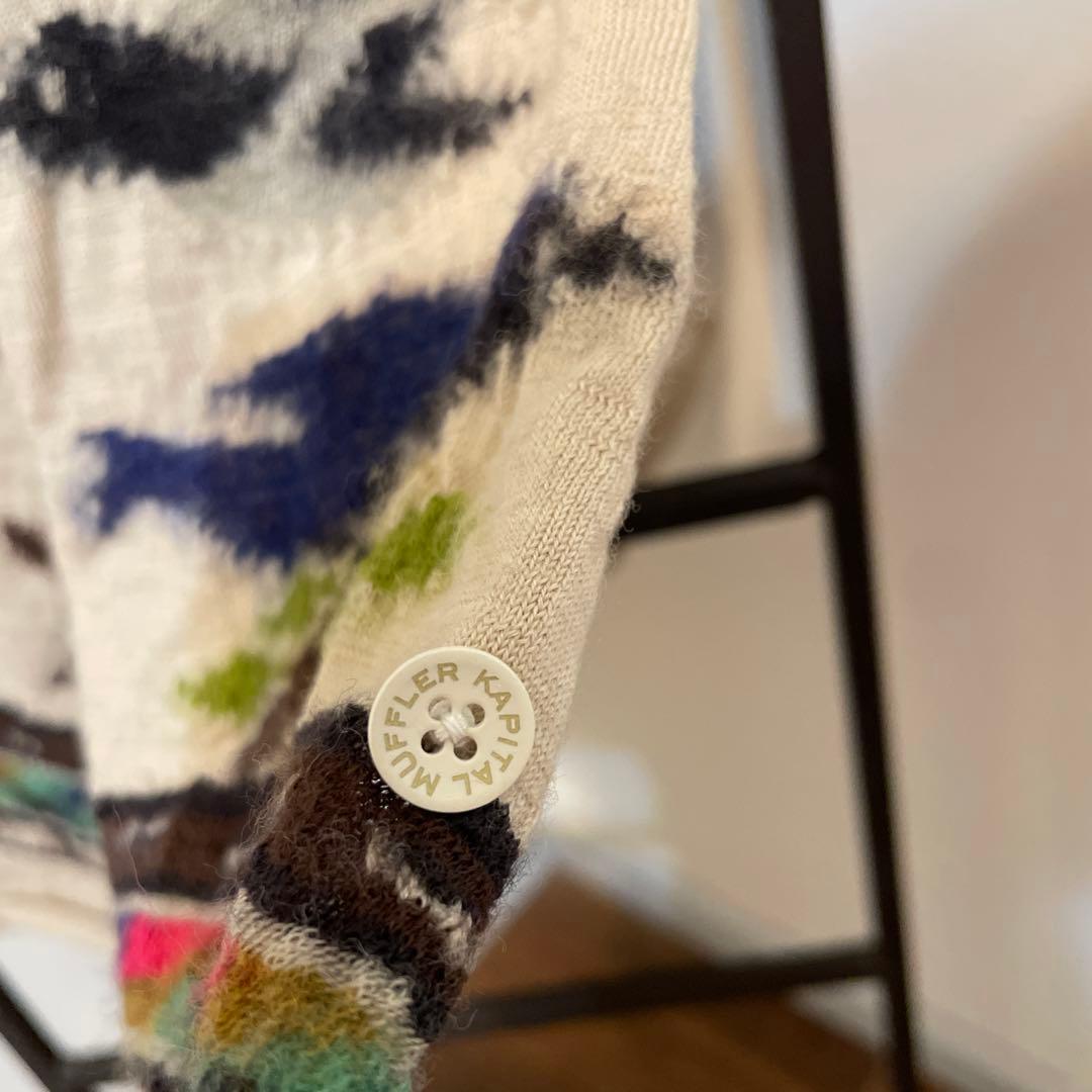 KAPITAL キャピタル BIRD TREE HAPPYマフラーマフラー