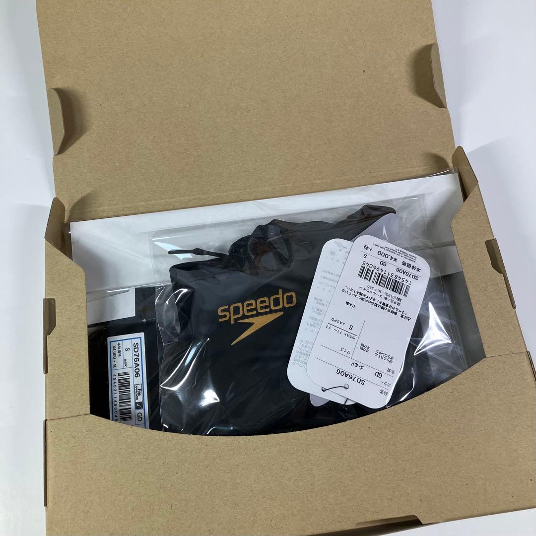 新品Sサイズ】 speedo/スピード メンズ競泳水着 競パン：GD ゴールド