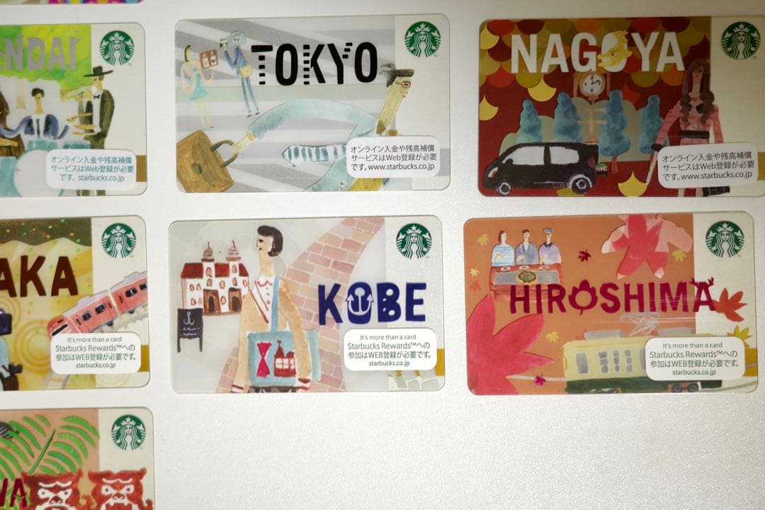 スターバックス スタバカード 海外限定 地域限定 都道府県限定 - メルカリ