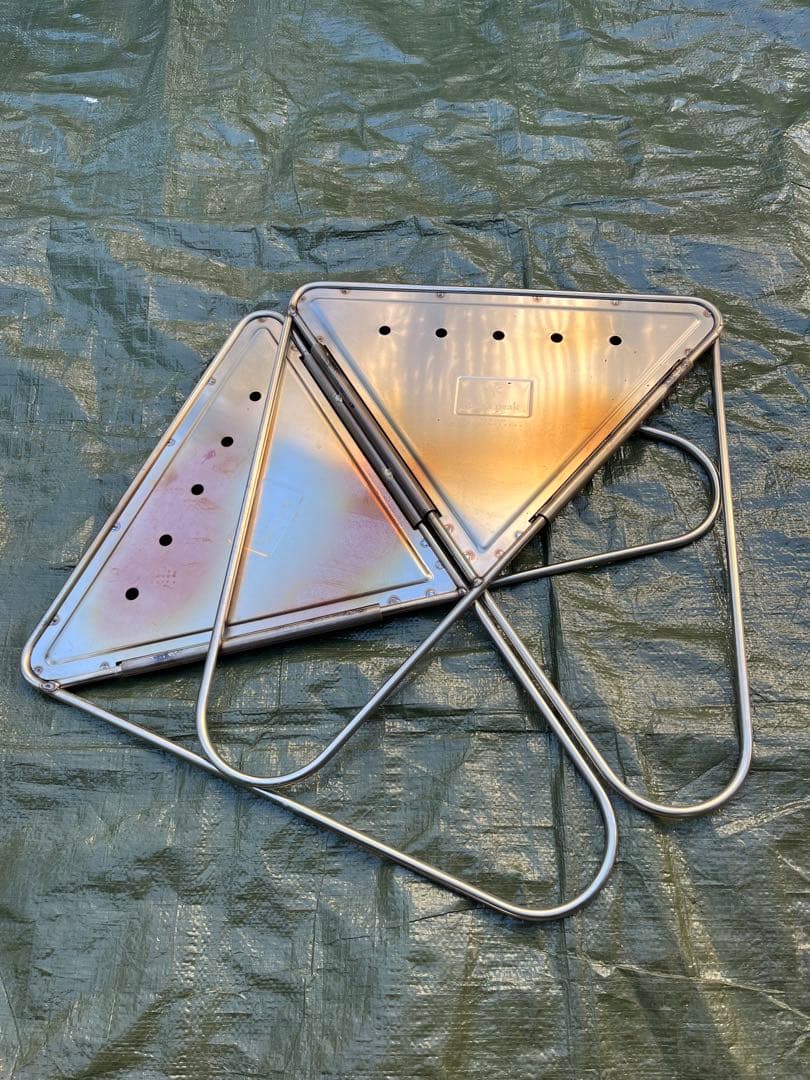 スノーピーク焚火台Lサイズ（旧タイプ・HEAD QUATER）