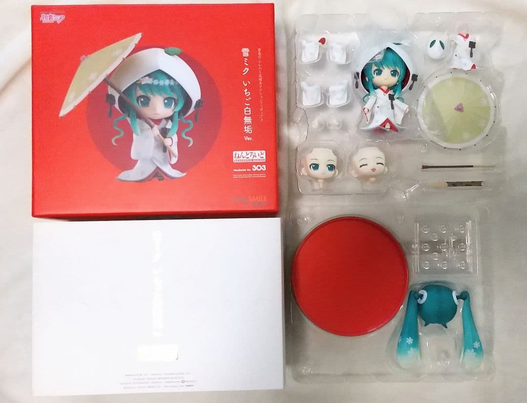 初音ミク　ねんどろいど　12体　アフターパーツ　ウサミク　入場者特典　雪ミク