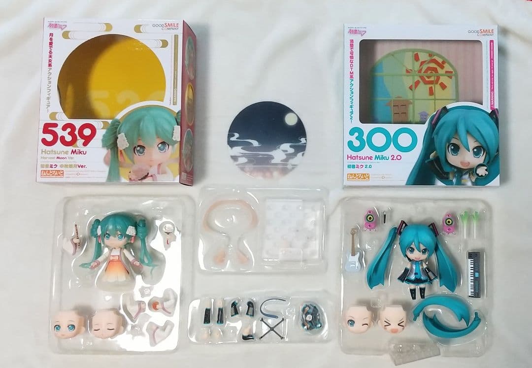 初音ミク　ねんどろいど　12体　アフターパーツ　ウサミク　入場者特典　雪ミク