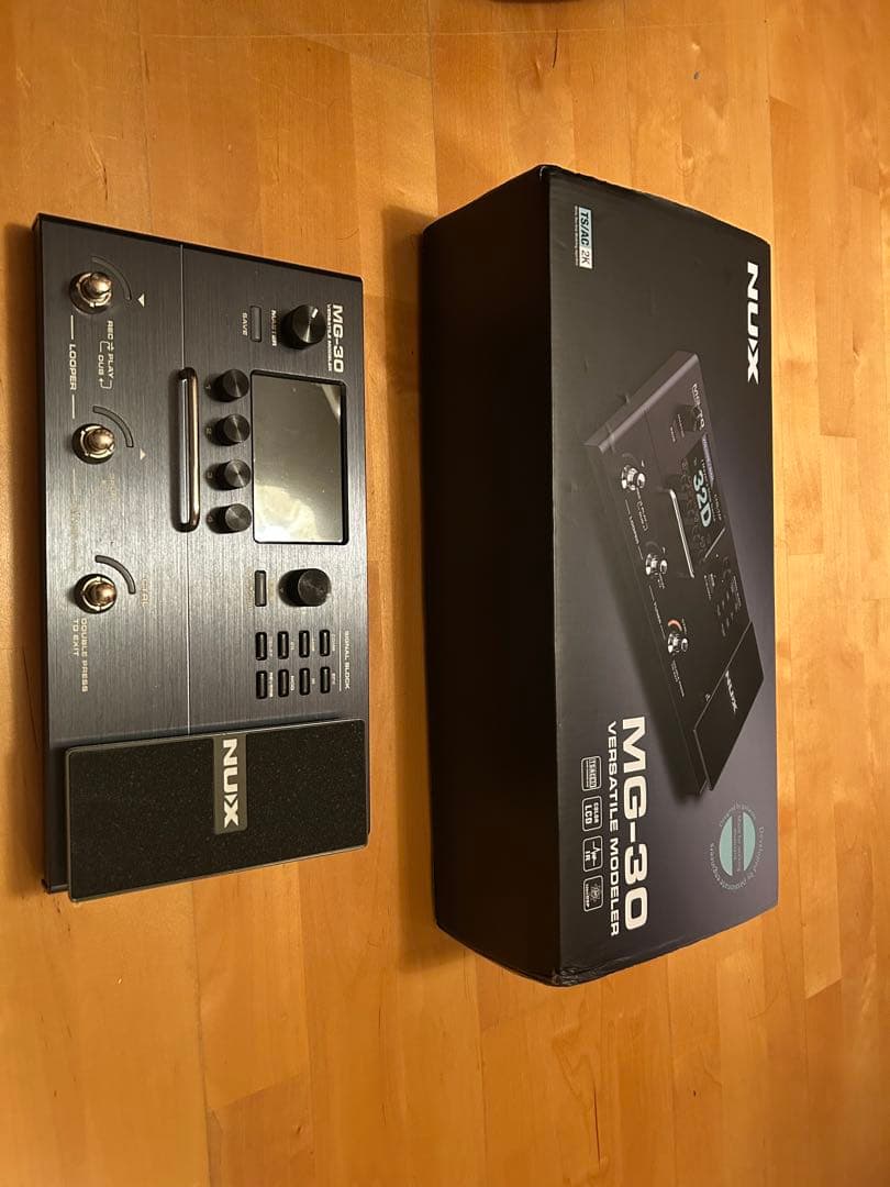 NUX MG-30 エフェクター本体 NUX MG-30 Multi-Effects and Amp Modeler | zZounds