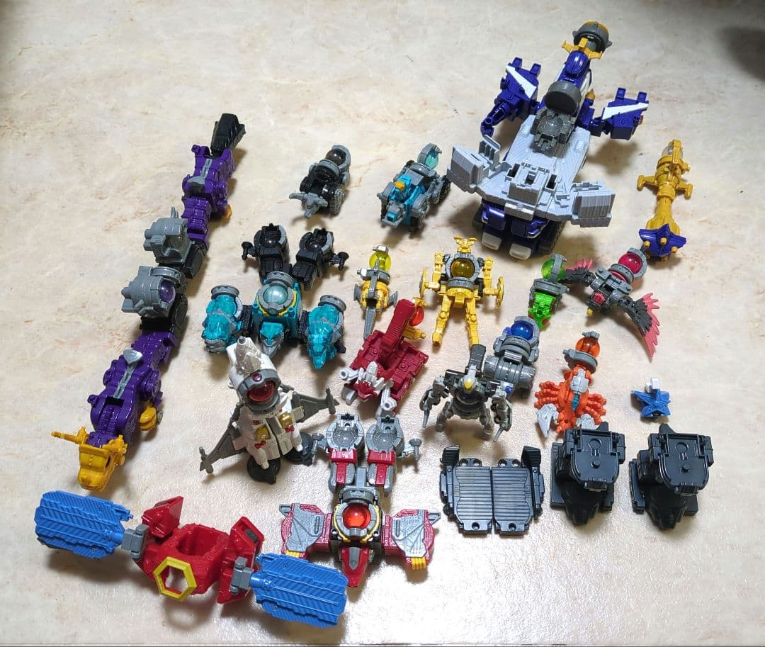 お値引き相談可] ミニプラ 宇宙戦隊キュウレンジャー 5体セット