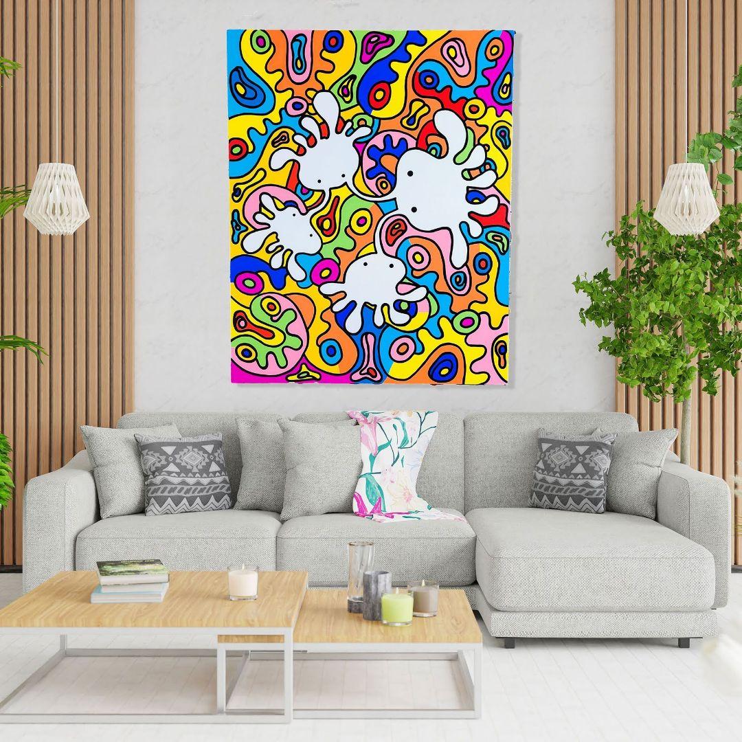 ☆鈴木哲也☆F100(1620×1300mm)アクリル原画☆送料無料#0062