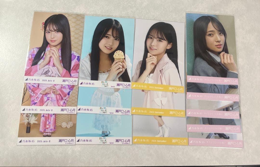 乃木坂46 瀬戸口心月 生写真 4コンプ まとめ売り - メルカリ