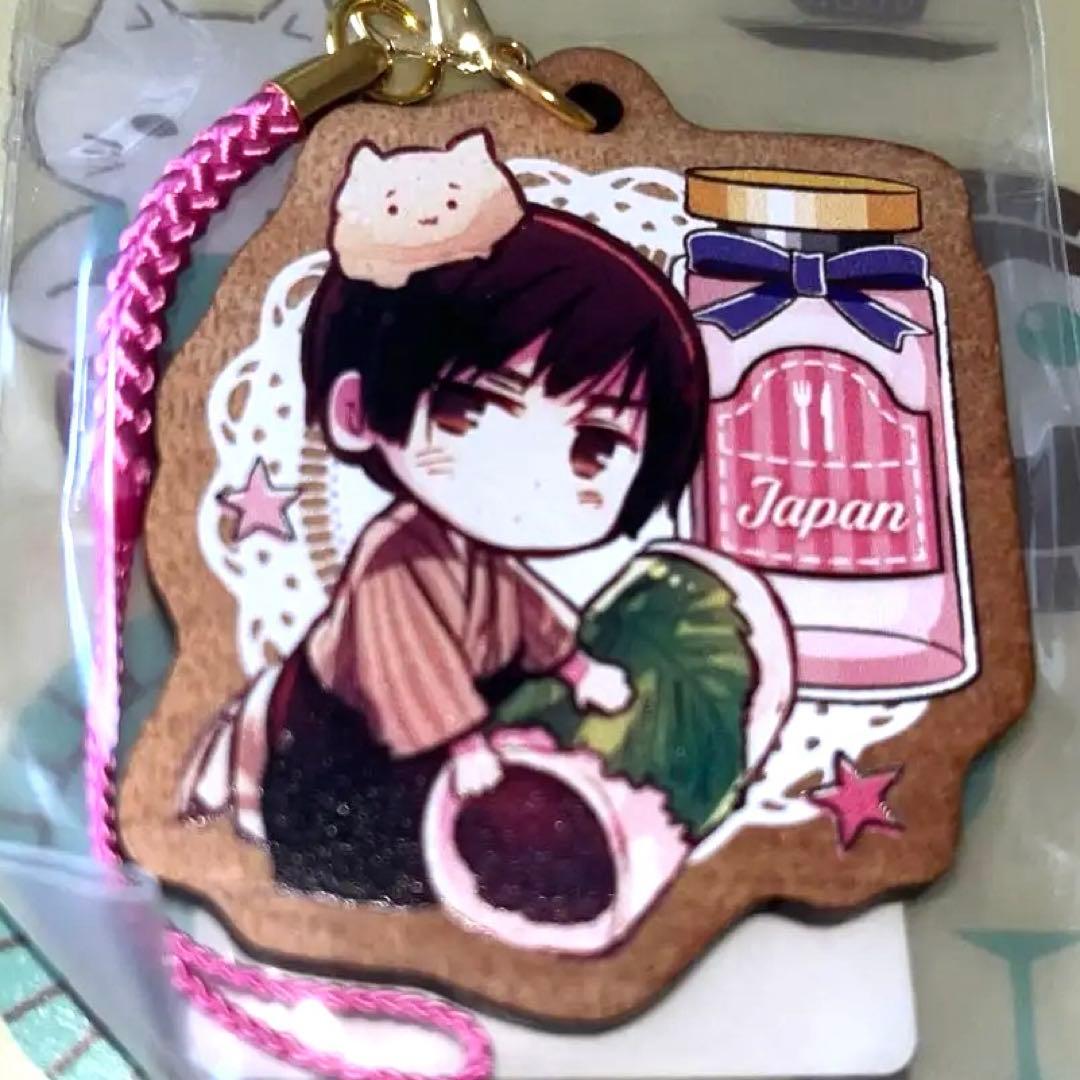 ヘタリアAxisPowers木製ストラップ