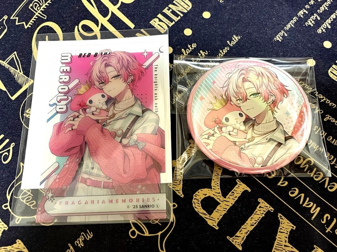 フラガリアメモリーズ なかよくフェスティバル メロルド 缶バッジ