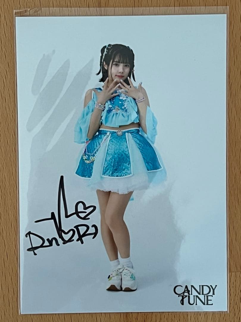CANDYTUNE 福山梨乃 生写真サイン入り - メルカリ