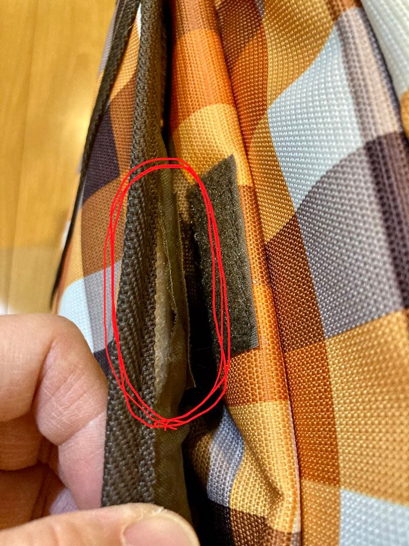 BURTON ローラーパックSS チェック柄 3wayキャリーバッグ 中古品