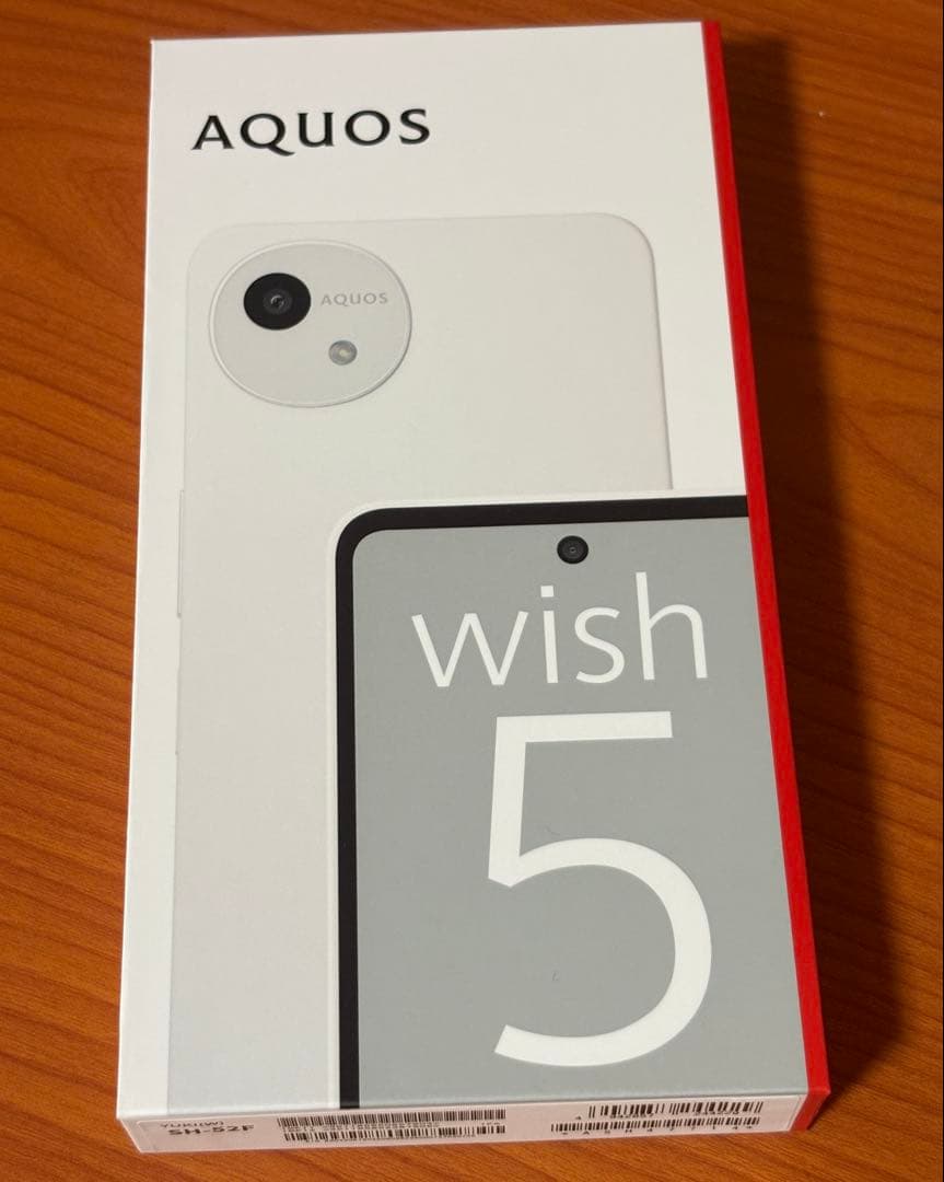AQUOS wish5 SH-52F ユキ 新品未使用