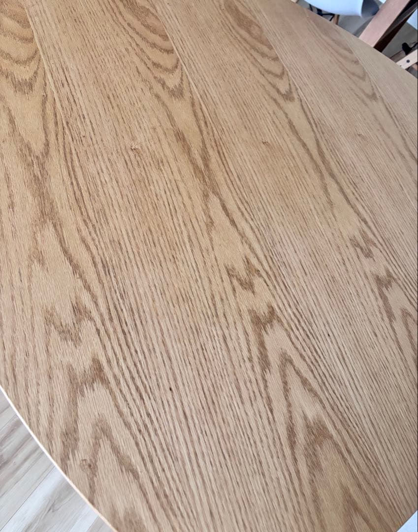 【美品】NOCE ダイニングテーブル 三角 オーク