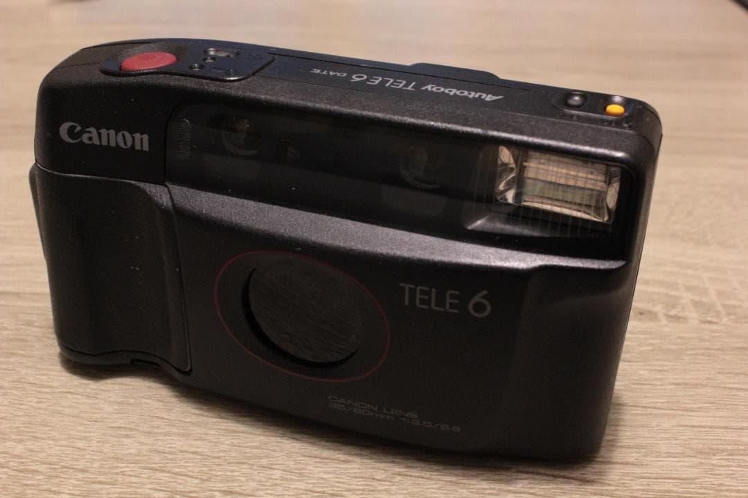 美品】Canon Autoboy TELE 6 コンパクトフィルムカメラ - メルカリ
