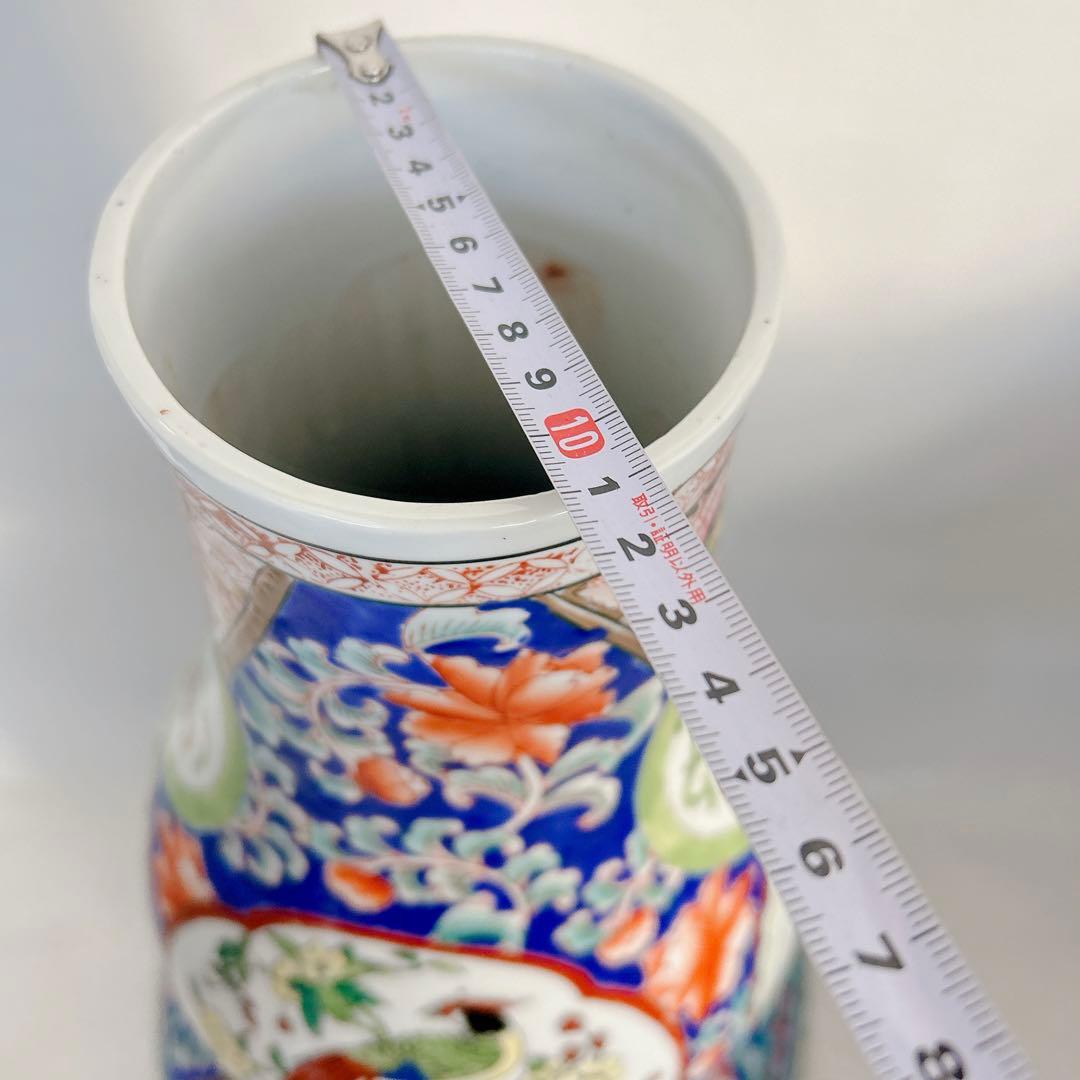 瓢箪形 花瓶 薩摩焼？伊古万里 飾り壺古伊万里360