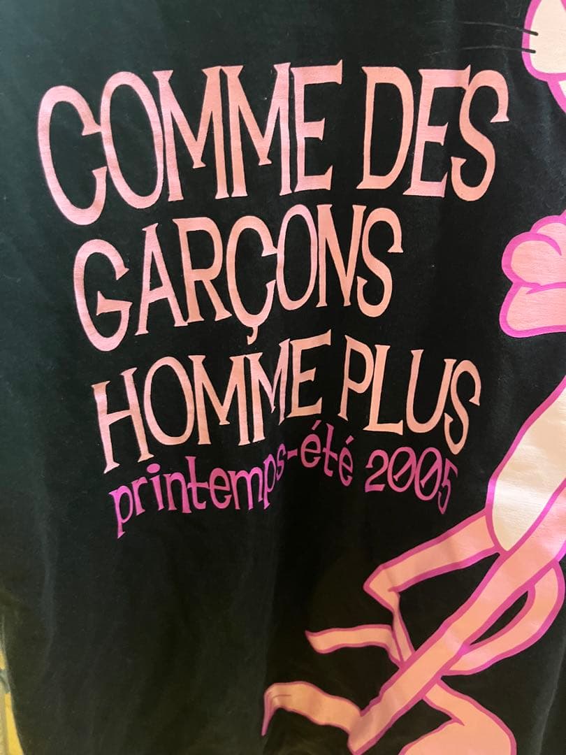 COMME DES GARÇONS HOMME PLUS ピンクパンサーTシャツ
