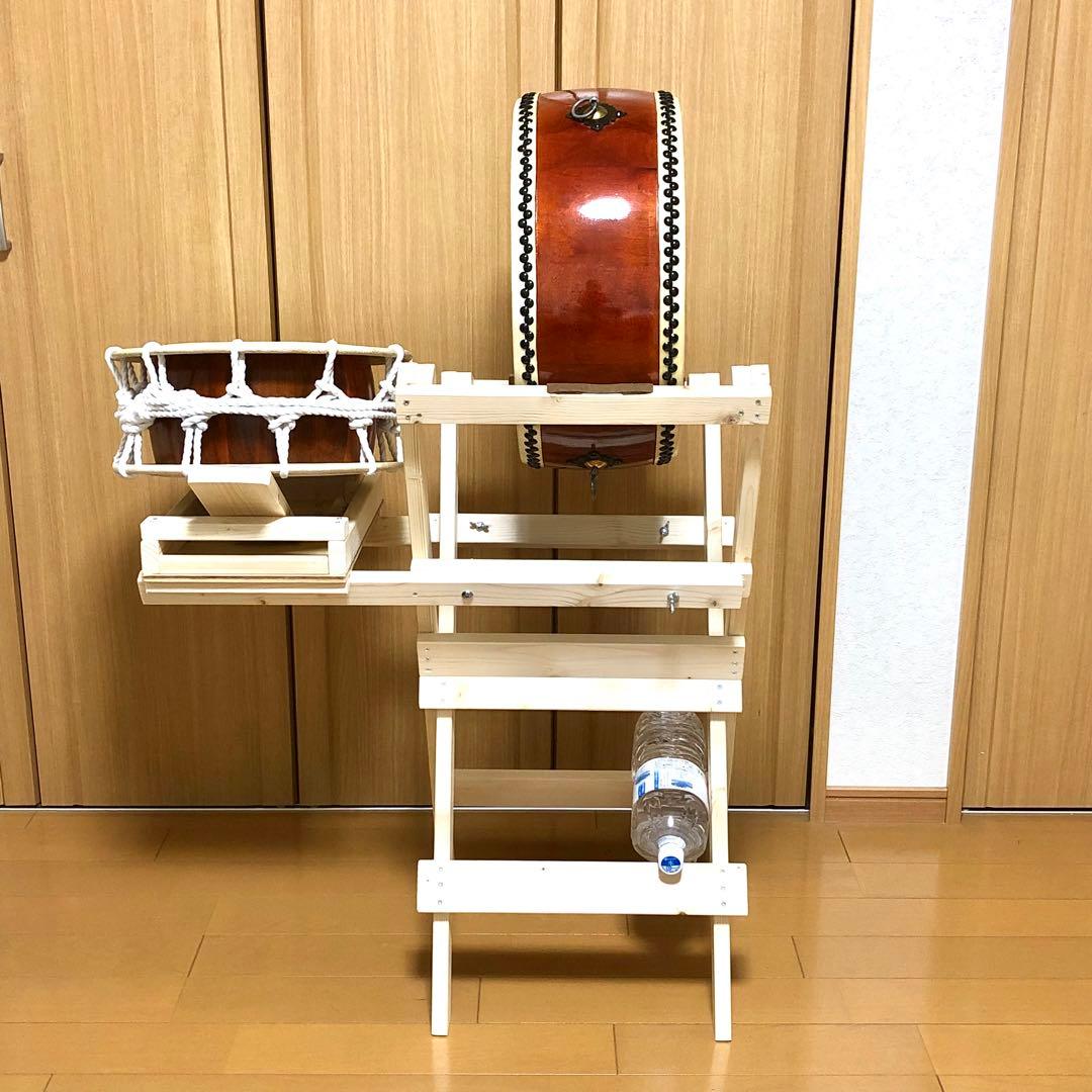 太鼓台 【新作】島太鼓台セット(立奏台) 楽器・機材