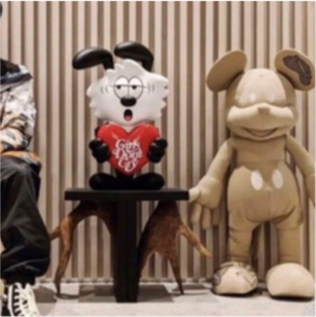 Daniel Arsham ダニエルアーシャム ミッキーマウス 特大ぬいぐるみ