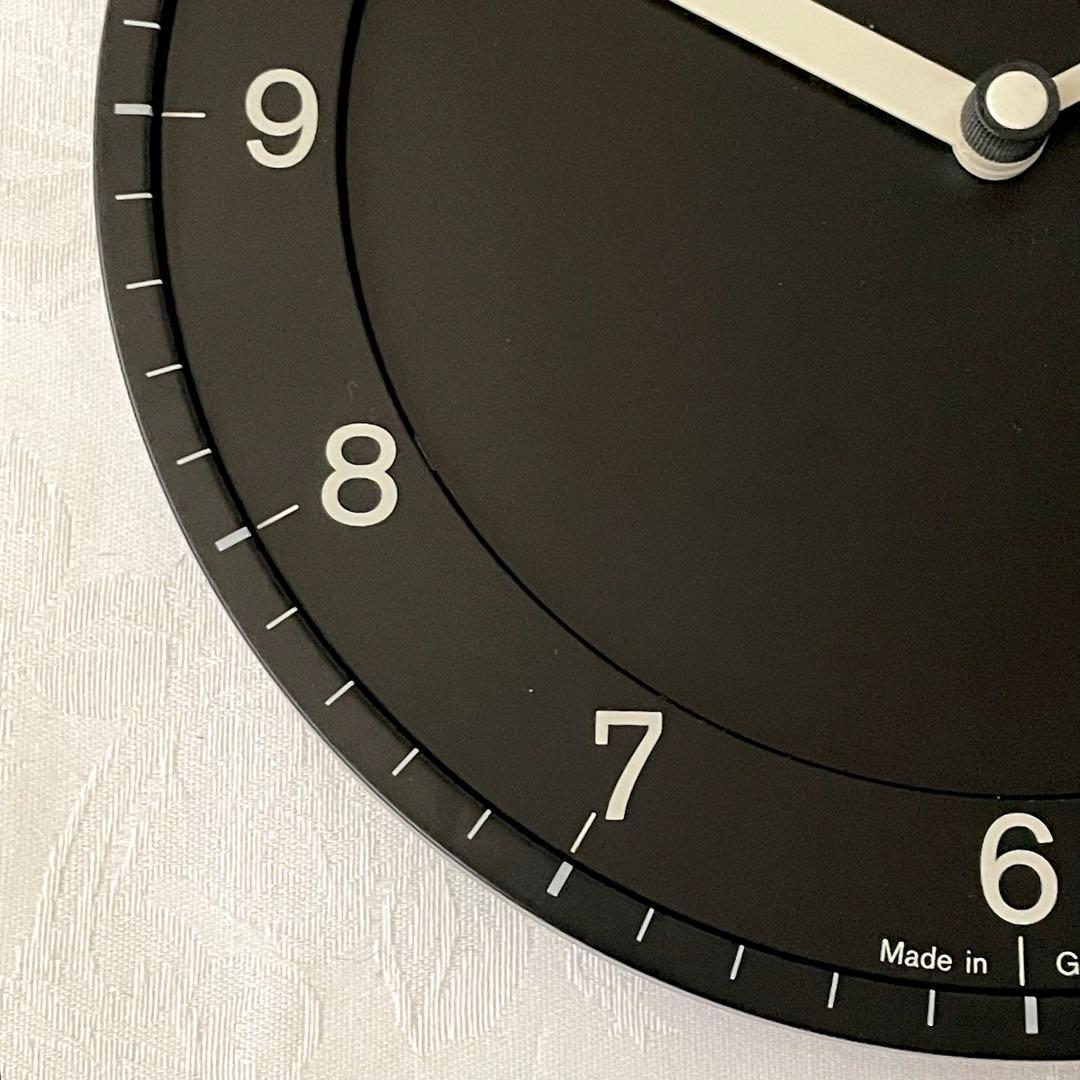 BRAUN Wall Clock Type 4861 ブラウン 壁時計 ブラック