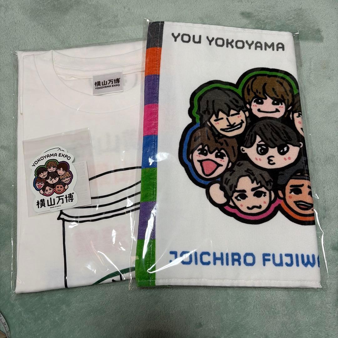 横山万博Tシャツとタオルセット - メルカリ