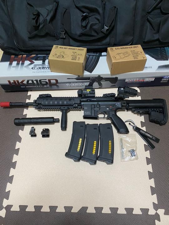 東京マルイ 次世代 HK416D リポ化カスタム
