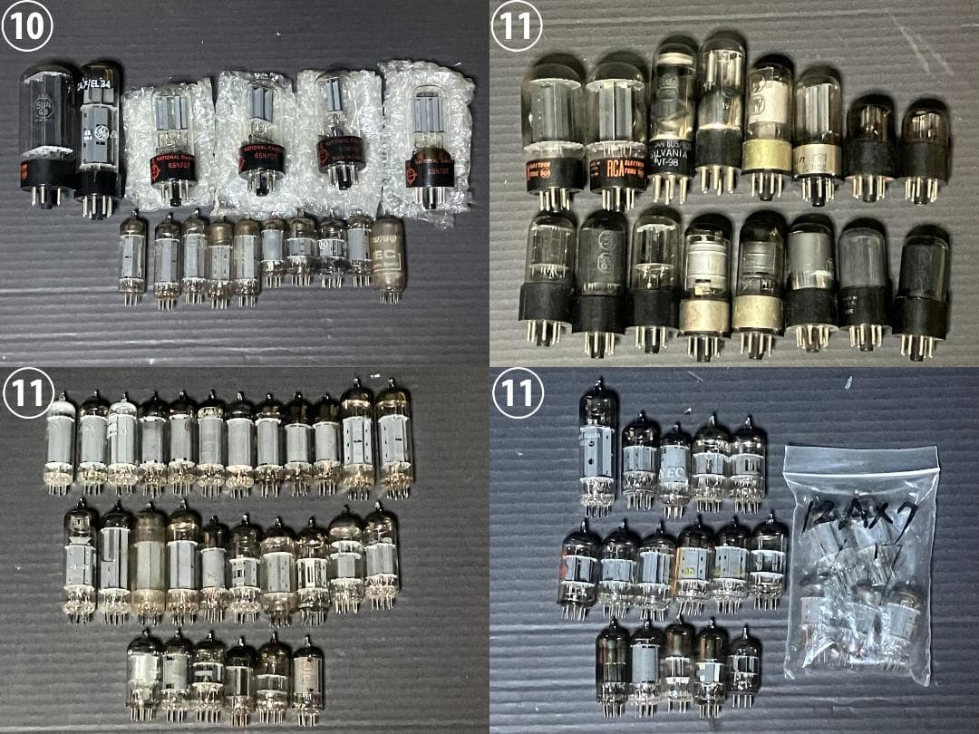 真空管 大量765本セット フィリップス シルバニア RCA ナショナル 東芝