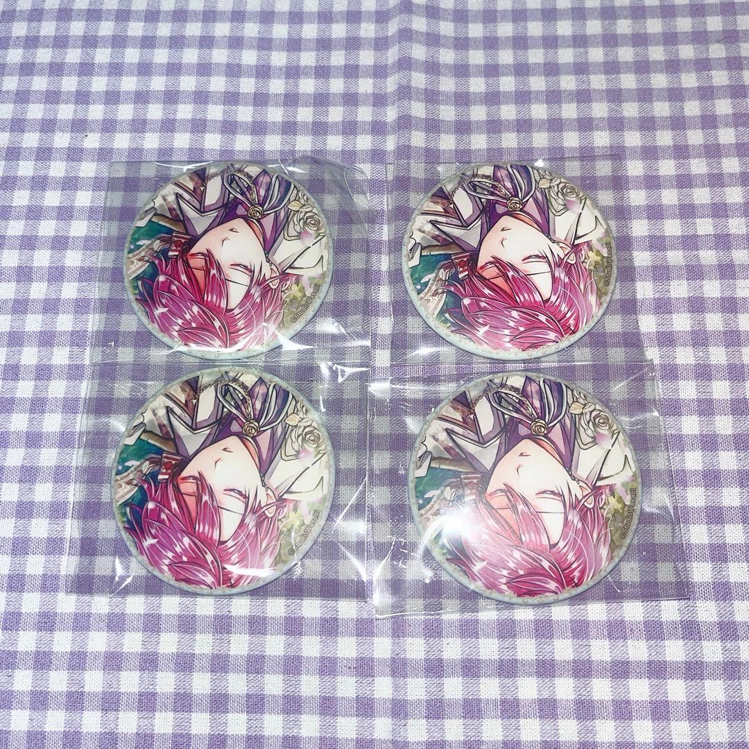 あくねこ ラト ハネムーン缶バッジ ぱしゃこれ 箔押し 悪魔執事と黒い