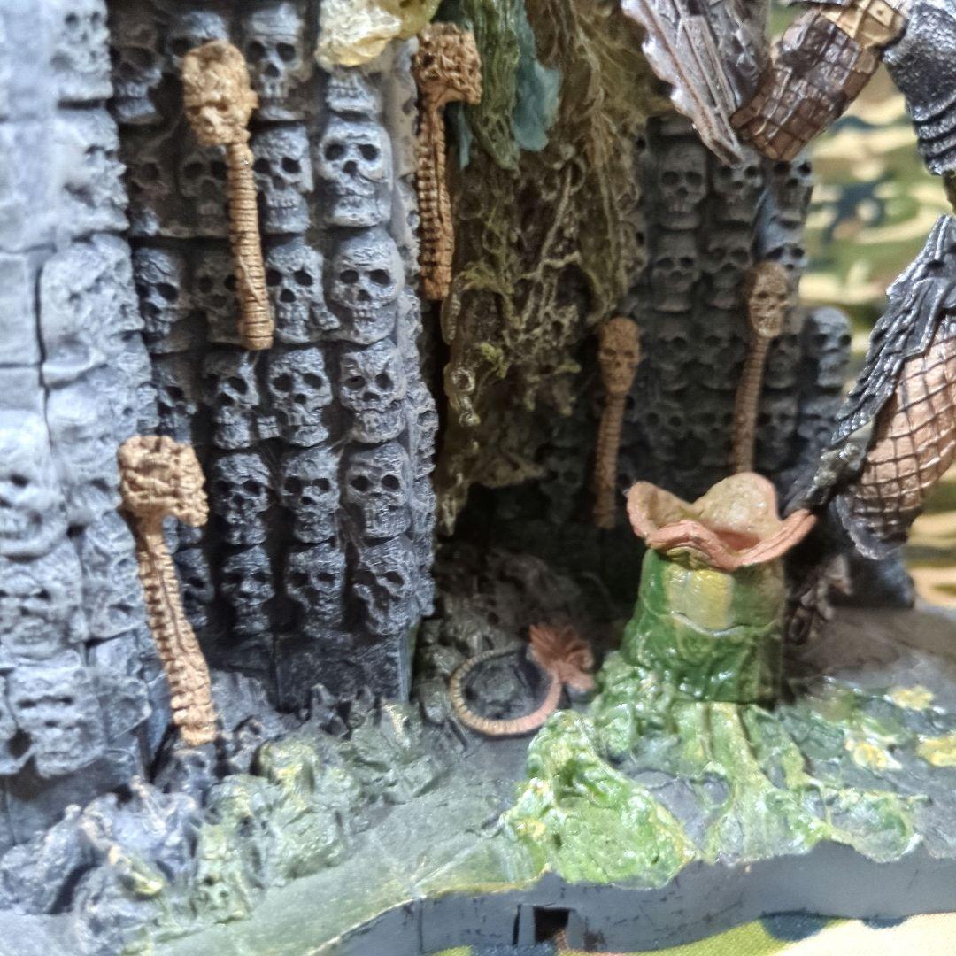 マクファーレントイズ／エイリアンVSプレデター•ジオラマセット(箱なし)