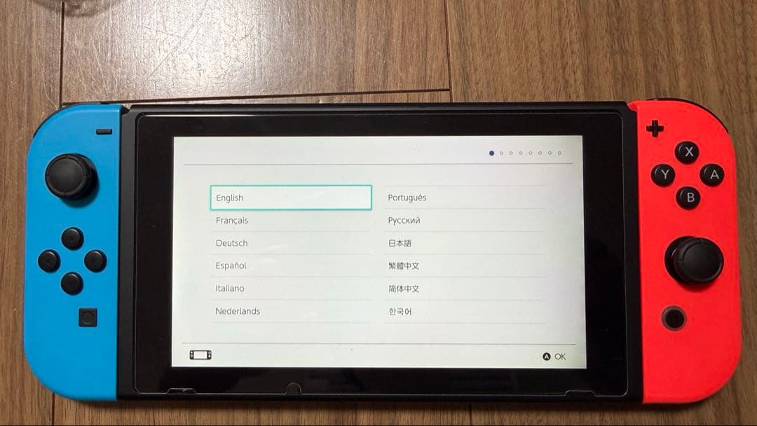 Nintendo Switch 本体 目立った傷なし 液晶保護カバー付