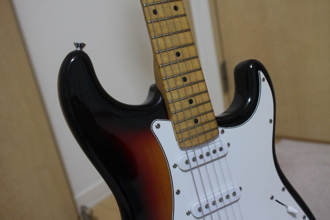 STー57 ジョンフルシアンテ風カスタム バリ虎杢ネック コンポーネント