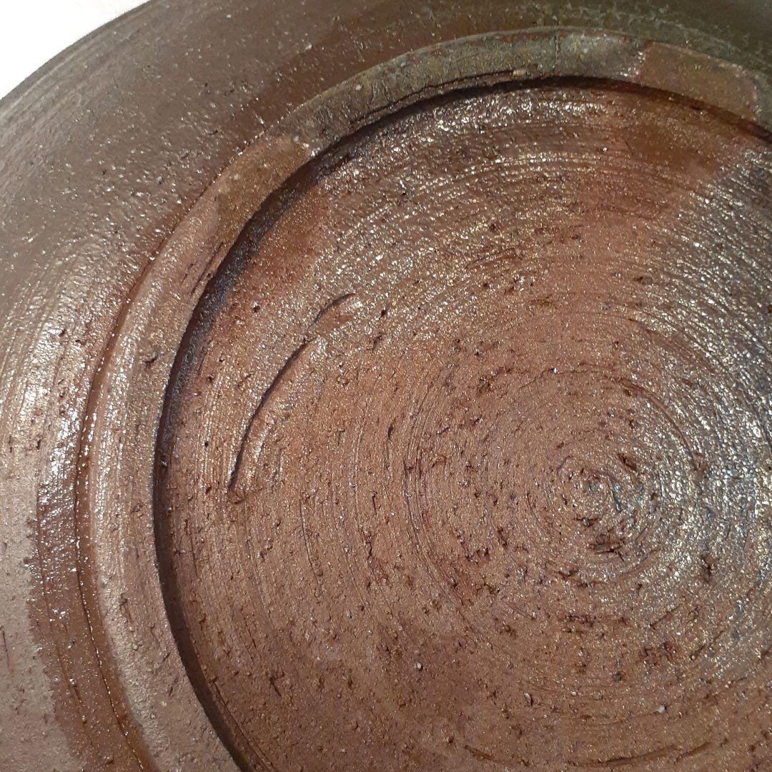 故、石田陶春　作　焼締め大鉢