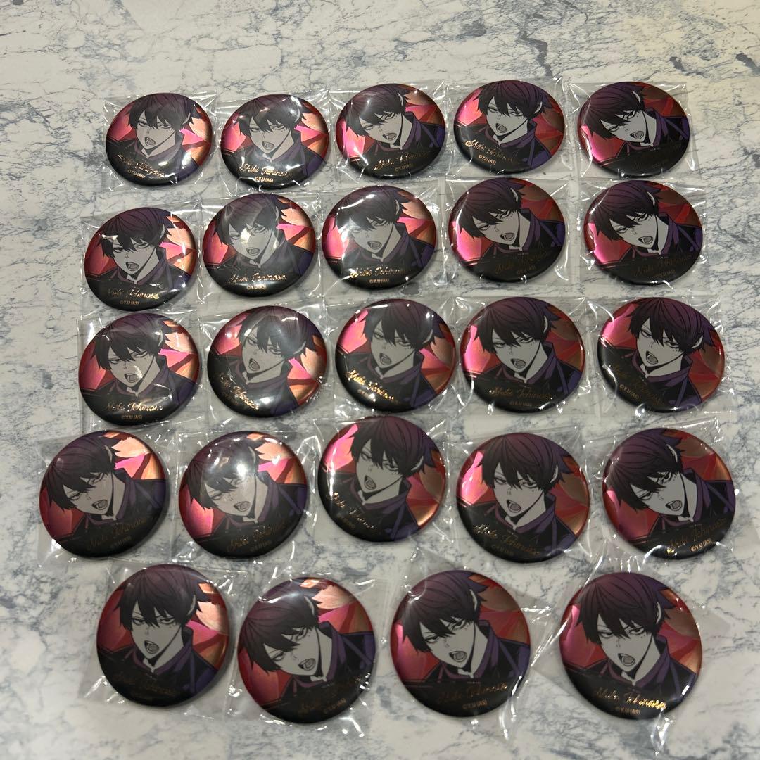 一ノ瀬四季 桃源暗鬼 メタリック缶バッジコレクション 24個セット