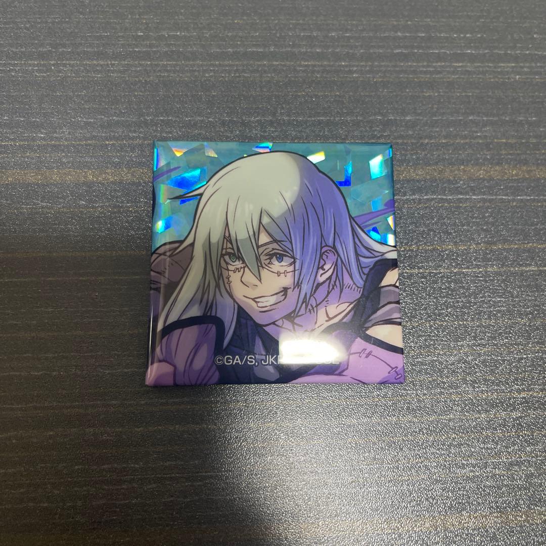 パズドラコラボ ホログラムスクエア缶バッジ 真人