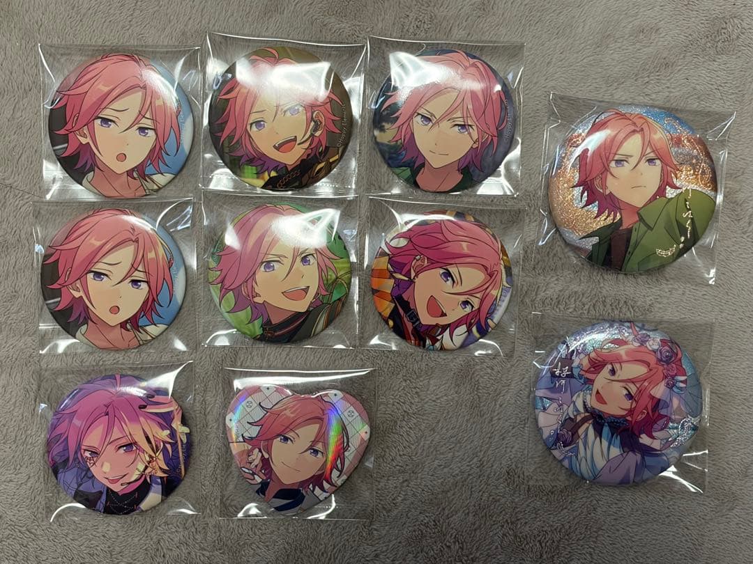 あんスタ 桜河こはく 缶バッジ 中国 招募 - メルカリ