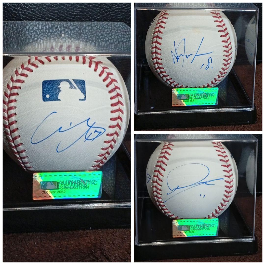 貴重！ 大谷翔平 佐々木朗希 山本由伸 直筆サインボール 正規品 MLB公式球