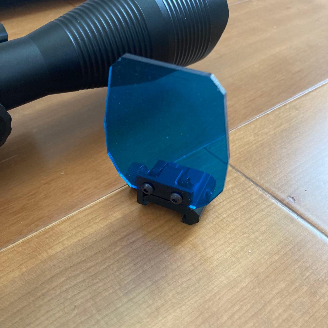 4-12x50トリプルレール ライフルスコープ＋ドットサイト＋高輝度LEDライト