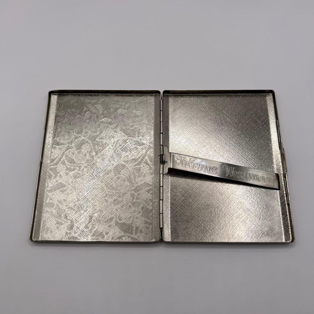 【廃盤】 vivienne westwood シガレットケース　シルバー　オーブ