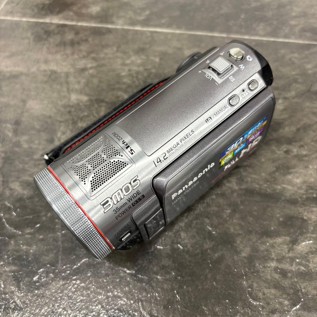 パナソニック HDC-TM750 ワイドレンズ マイク ハンディカメラ