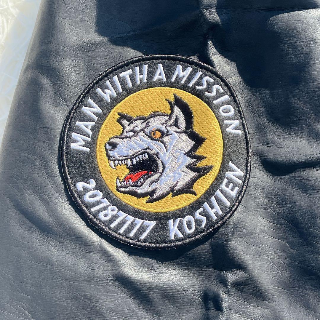 極美品 MAN WITH A MISSION 限定 2018 甲子園 スタジャン Amazon.co.jp