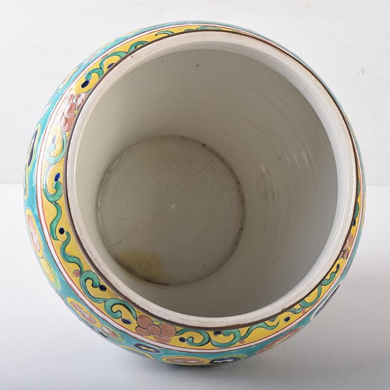 momo様専用 中国 粉彩 人物魚藻文壺 花瓶 M 7499