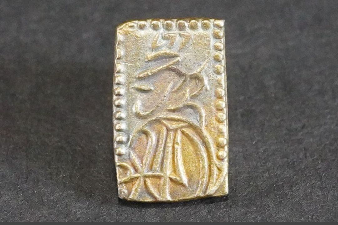 本物保証】日本貨幣 天保二朱判金 約1.62g 天保3年~