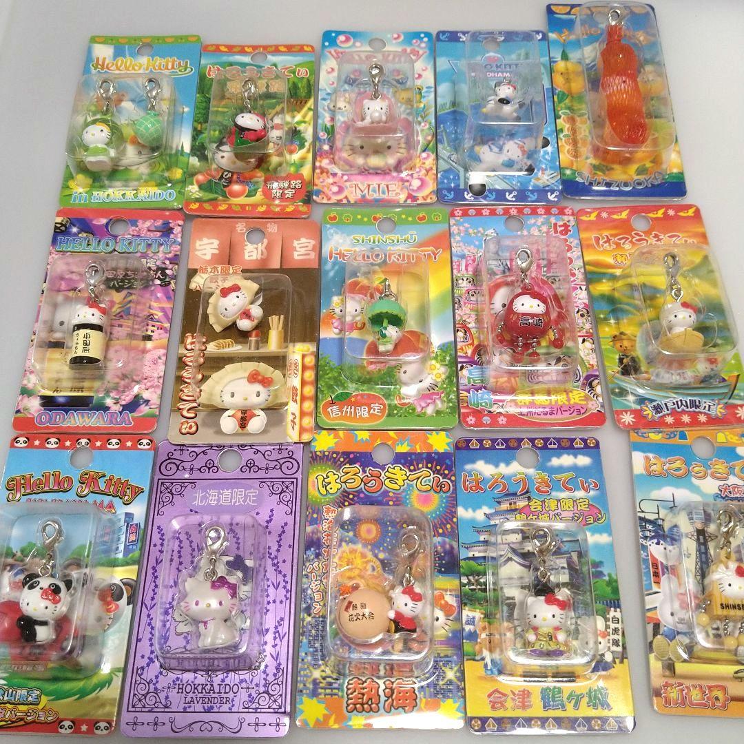 ご当地限定キティ ファスナーマスコット まとめ売り　116個