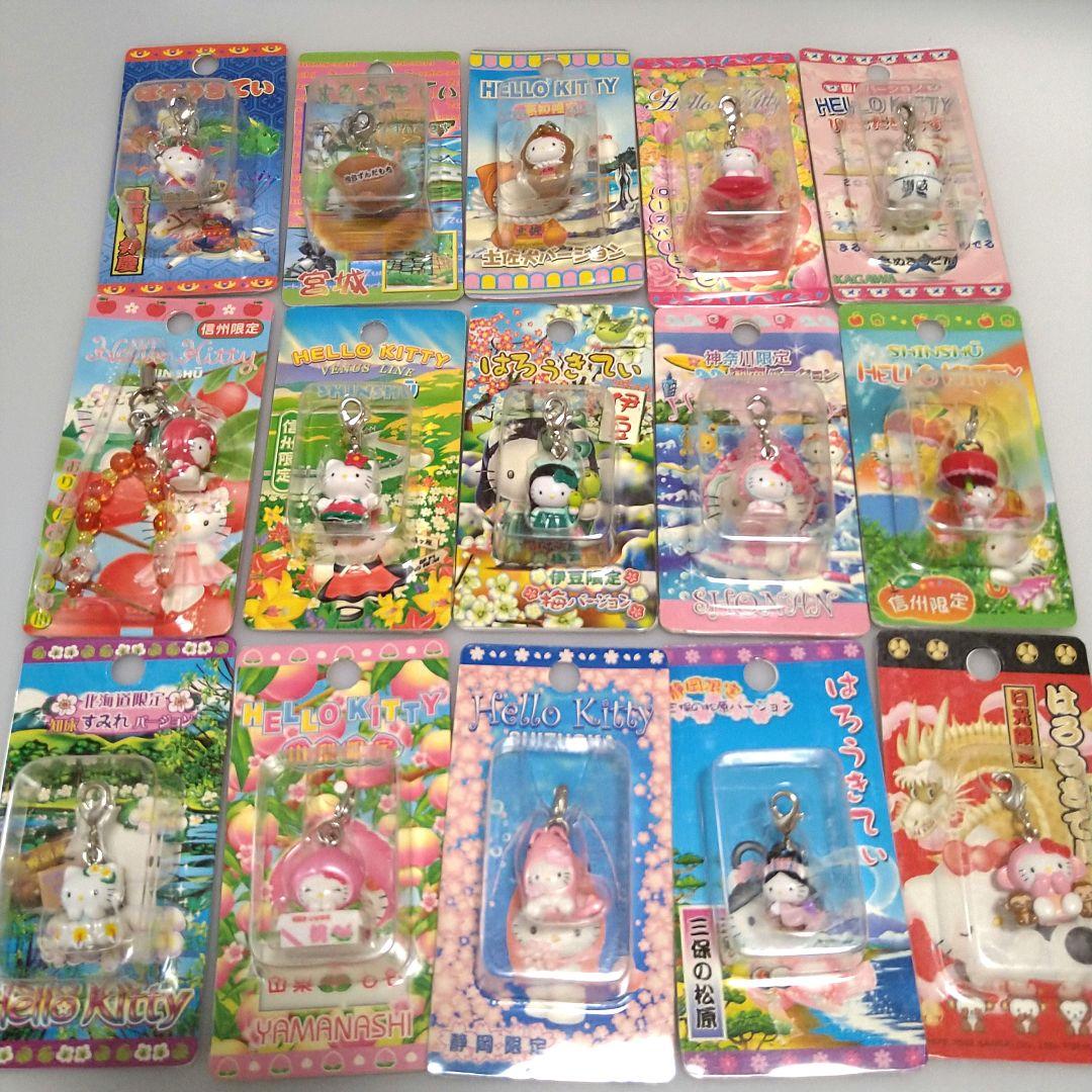 ご当地限定キティ ファスナーマスコット まとめ売り　116個