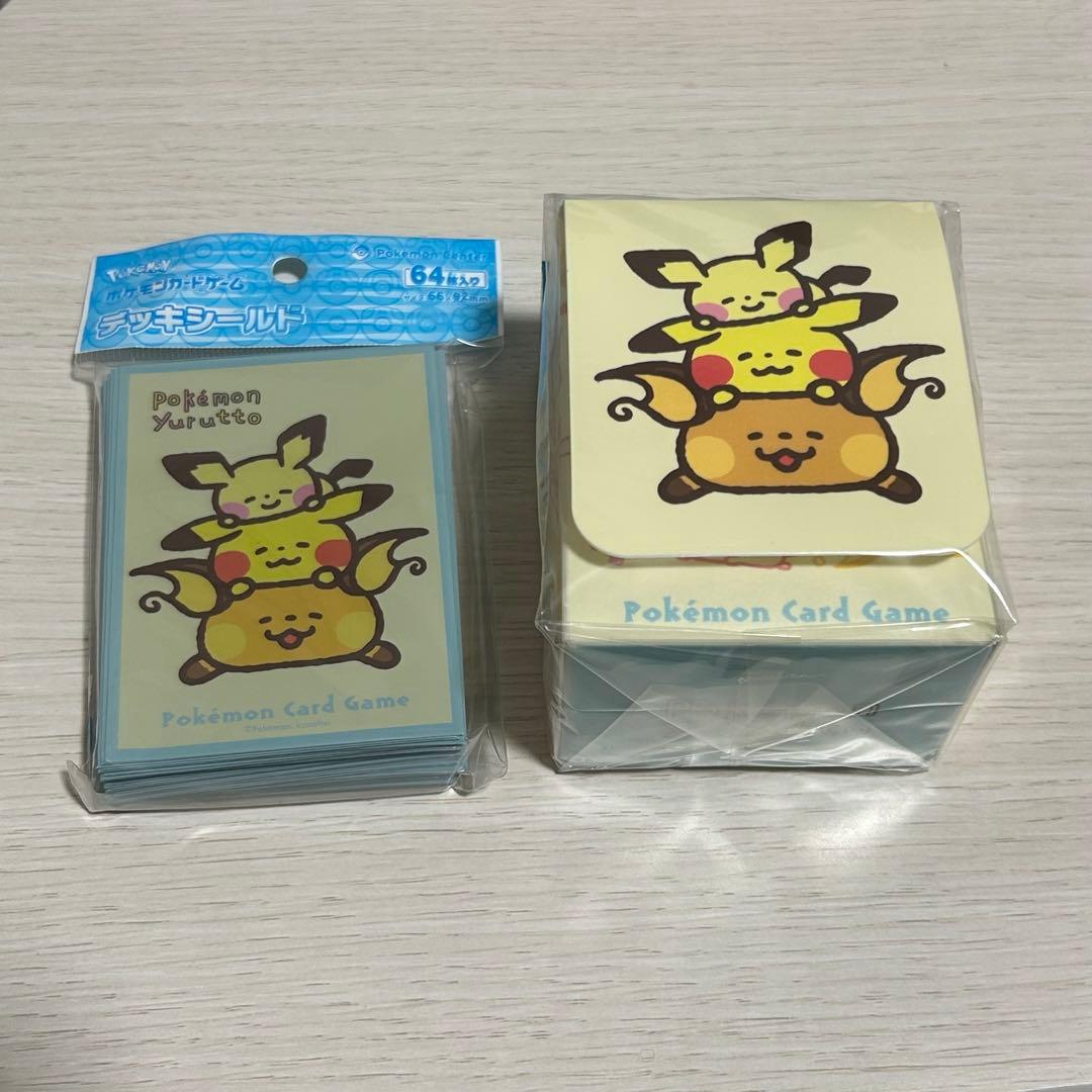 ポケモン カナヘイシリーズ 寝そべり デッキシールド & デッキケース